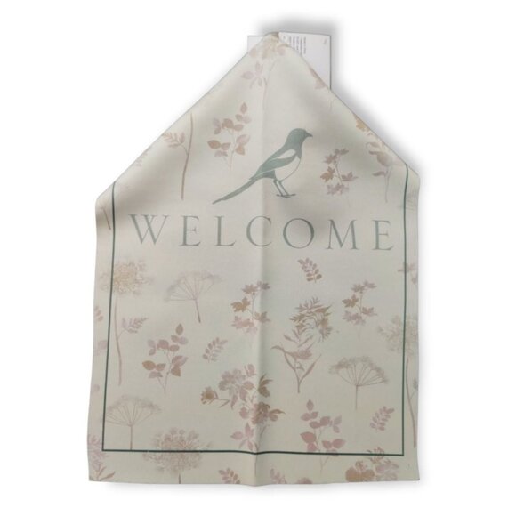 Place & Time Sanctuary Welcome Double Sided Garden Flag 12 x 18 inch New - Picture 3 of 4